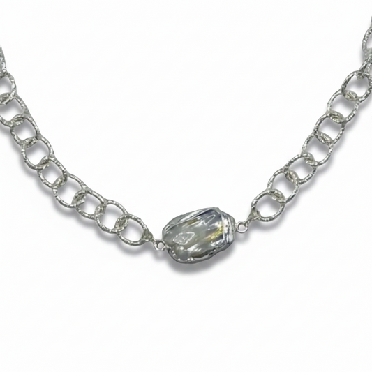 Collar Silver Rock