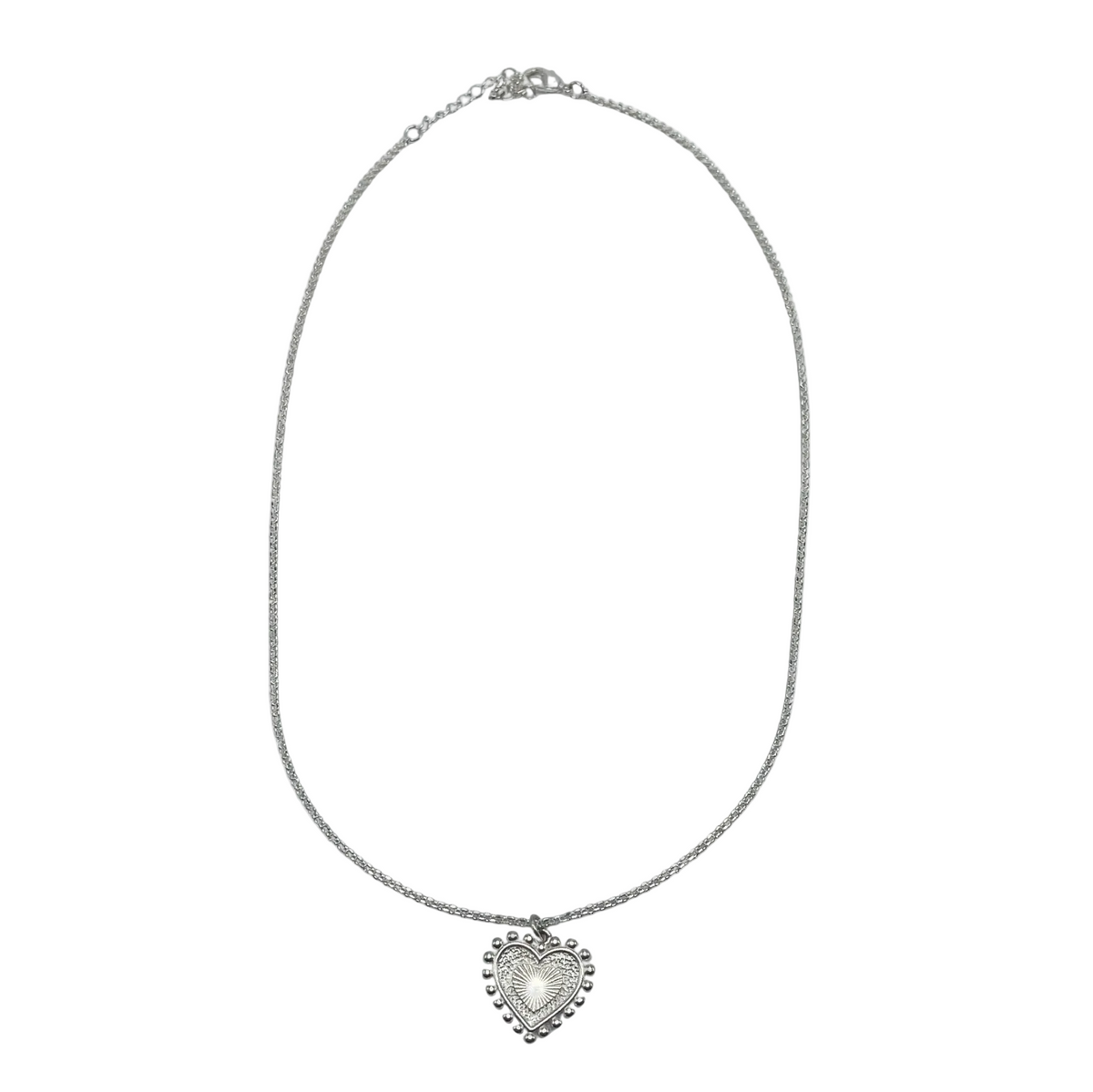 Collar Silver Heart