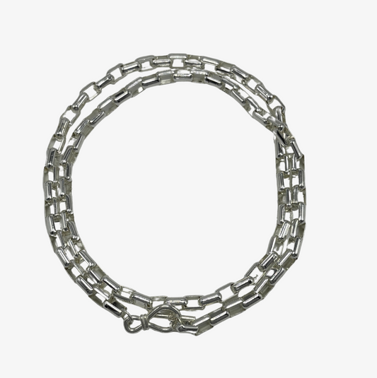Silver Trio Chain