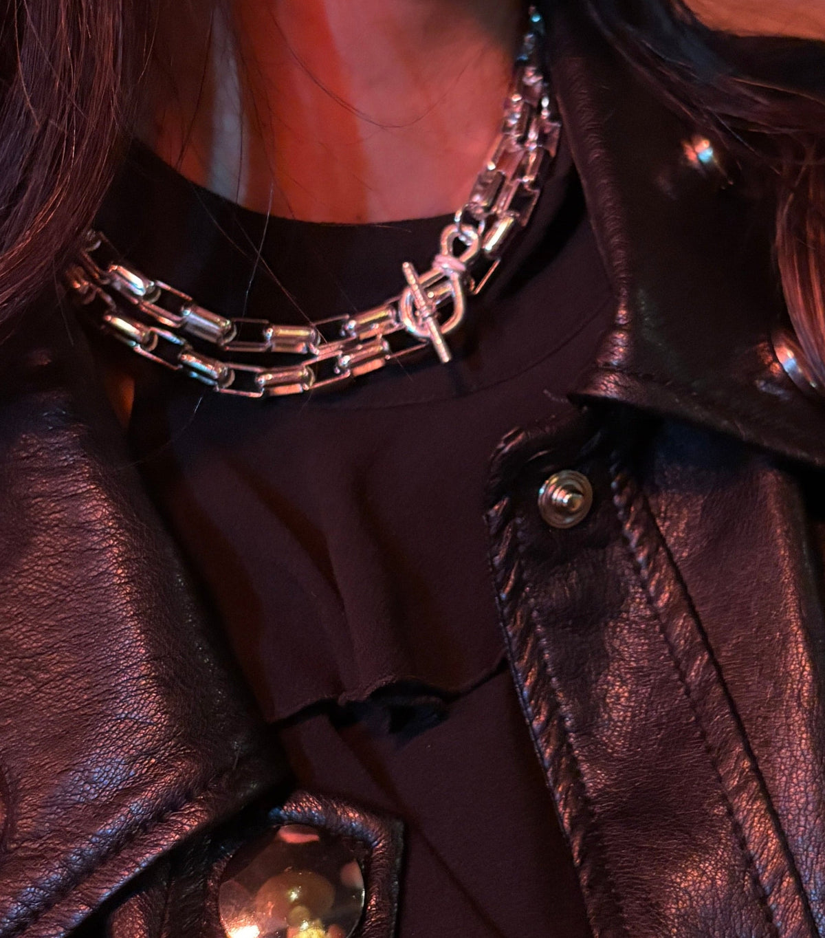 Silver Trio Chain