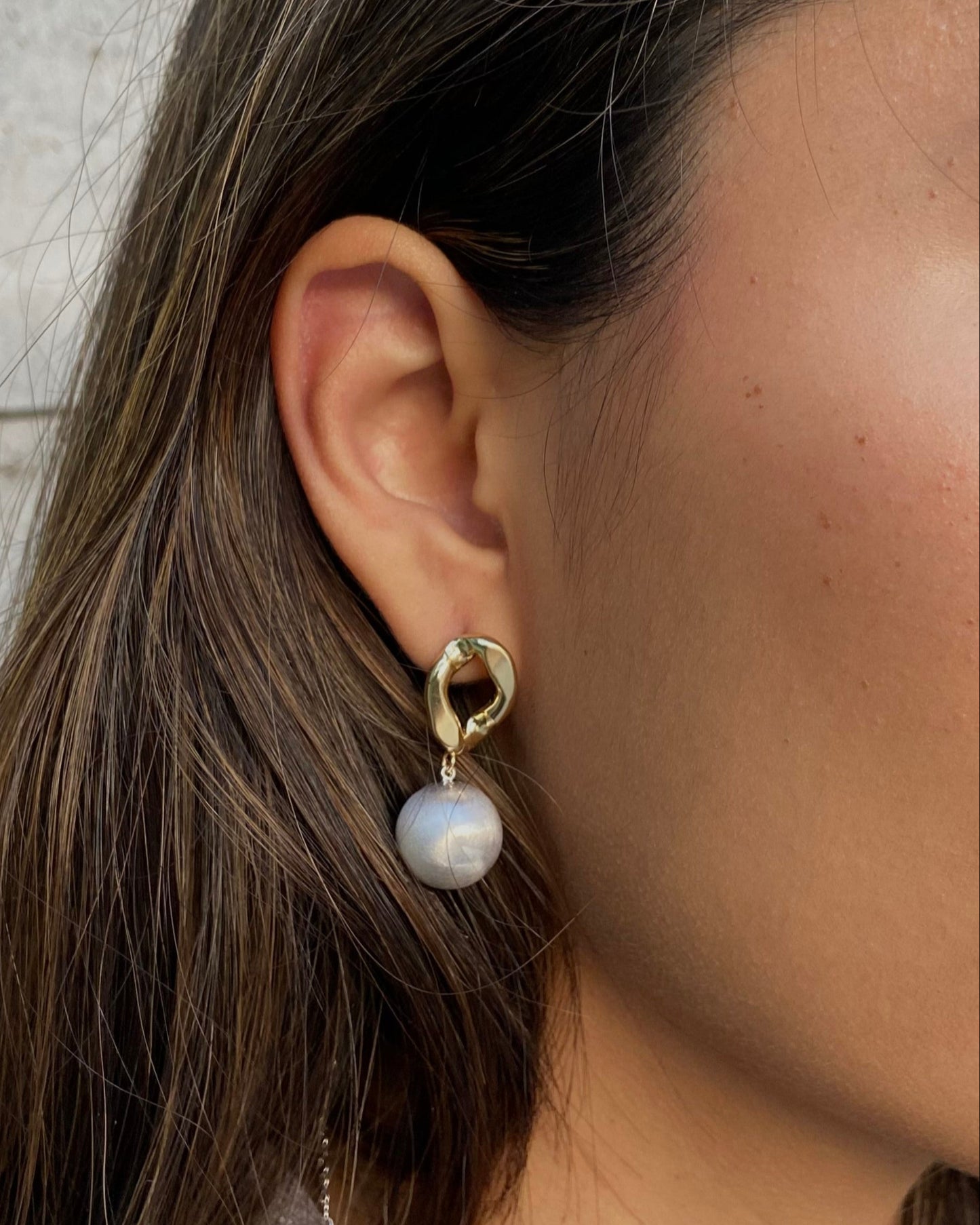 Aros Twist Perla