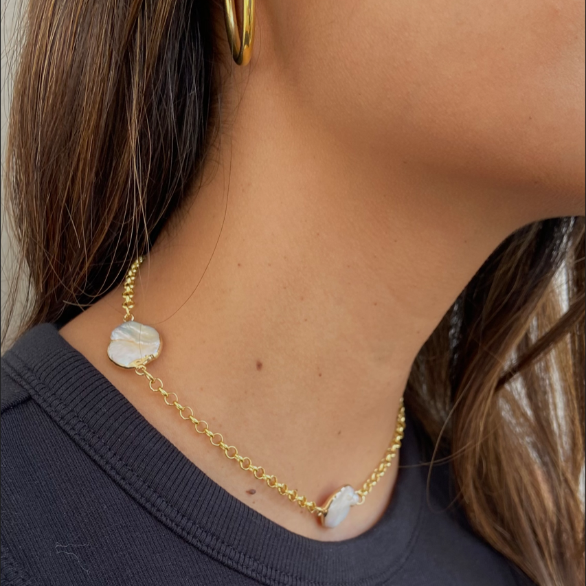 Choker Aura Pearl