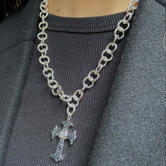 Collar Silver Cross