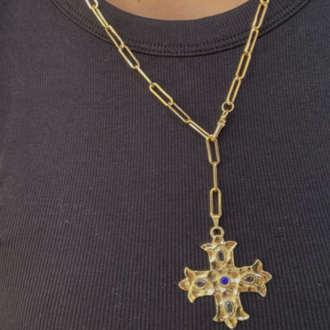 Collar Cruz Vintage