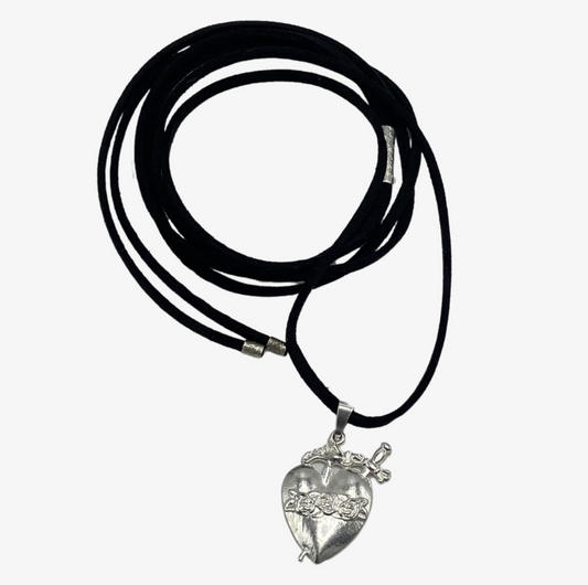 Gamuza Silver heart
