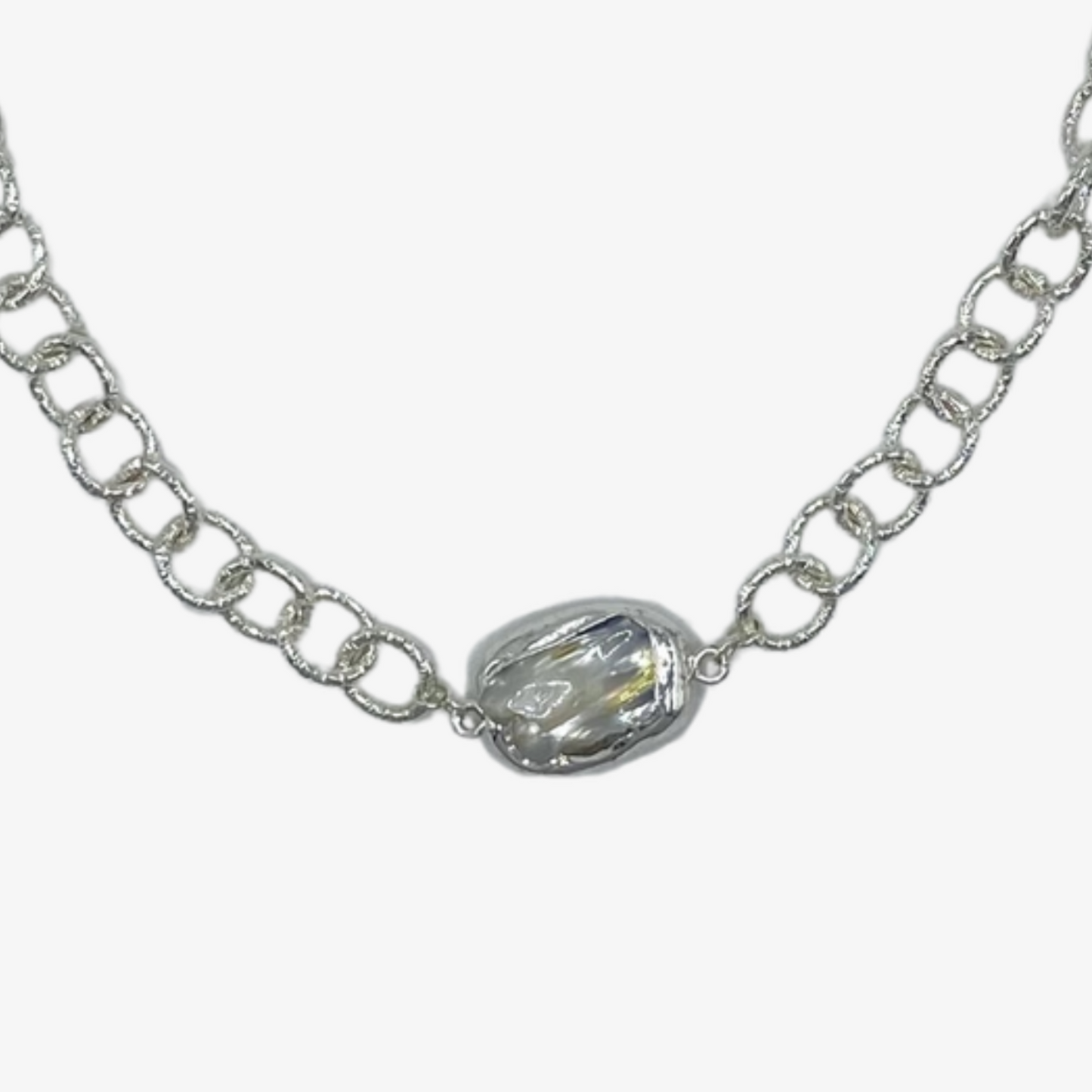 Collar Silver Rock