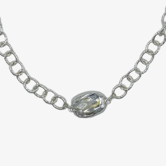 Collar Silver Rock