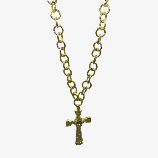 Collar Golden Cross