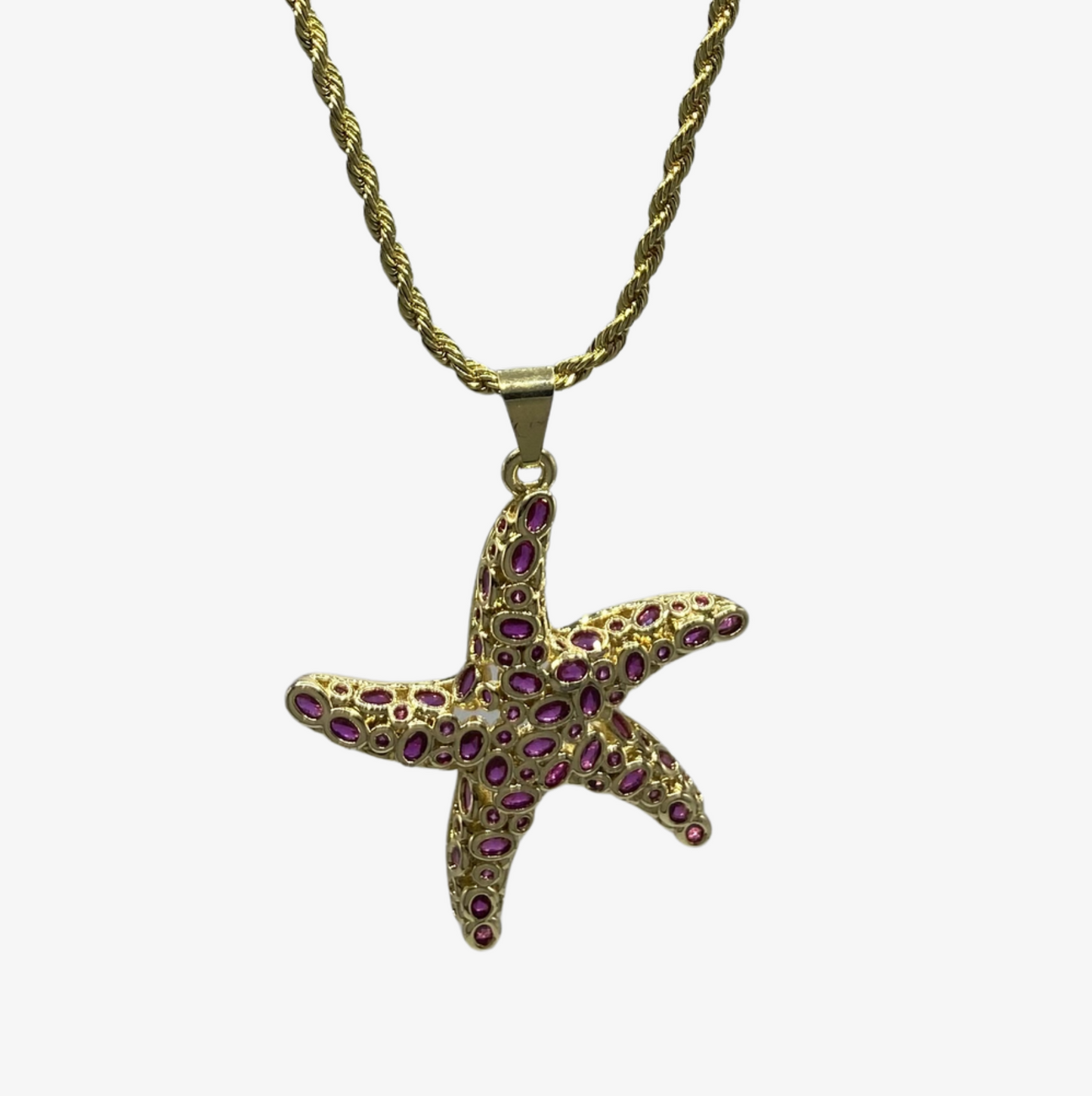 Collar Coral Star