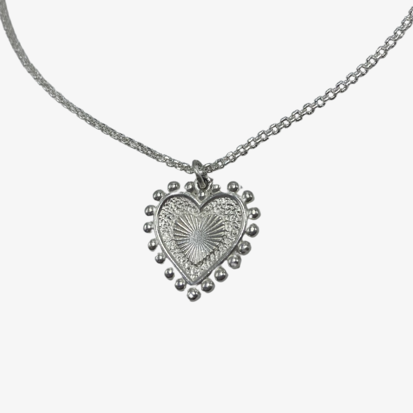 Collar Silver Heart