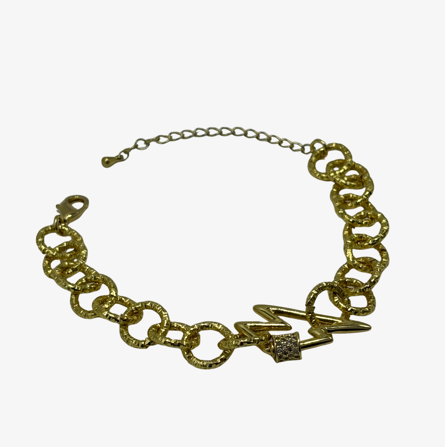 Pulsera Rayo dorado