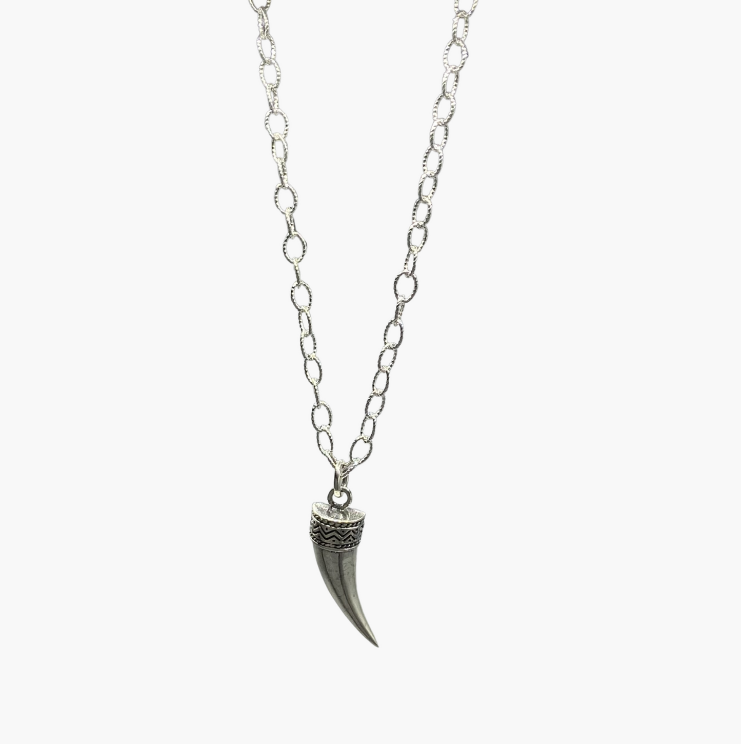 Fierce Silver Necklace