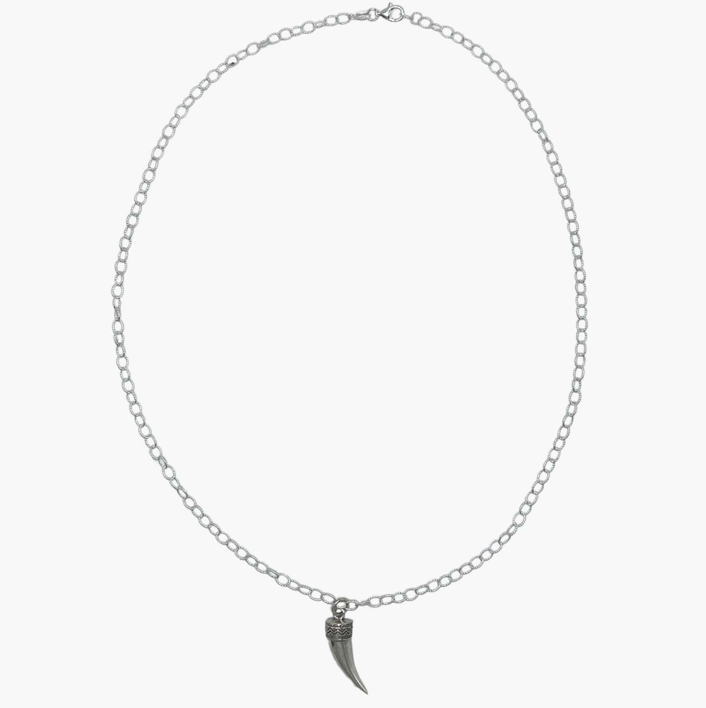 Fierce Silver Necklace