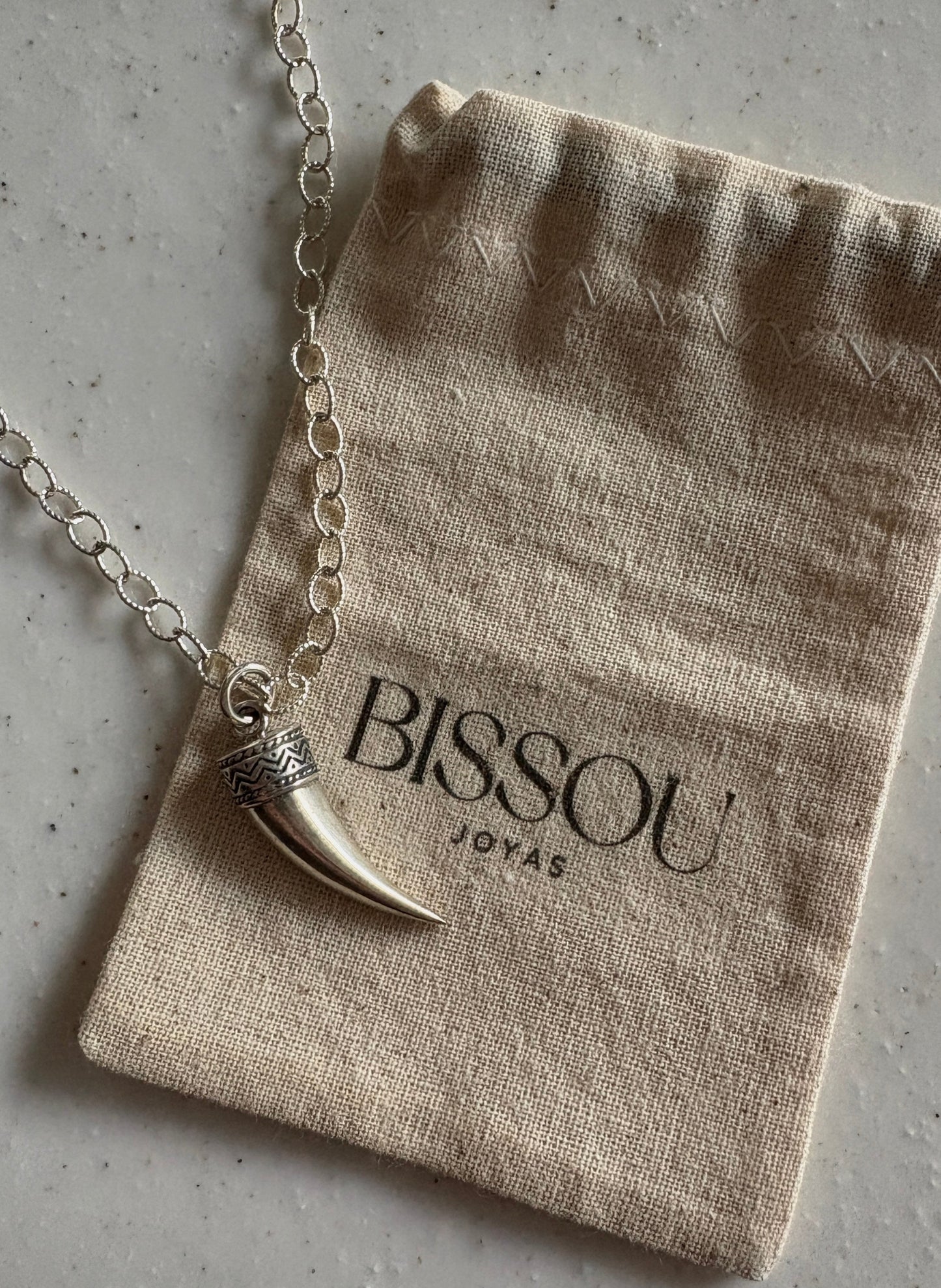 Fierce Silver Necklace