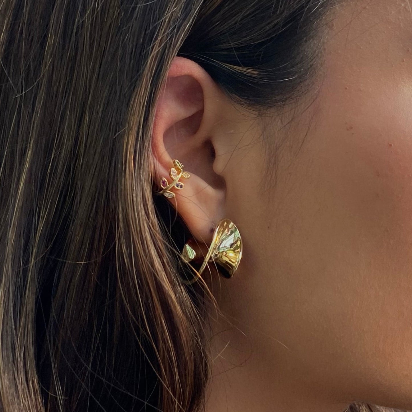 Earcuffs Destello Dúo
