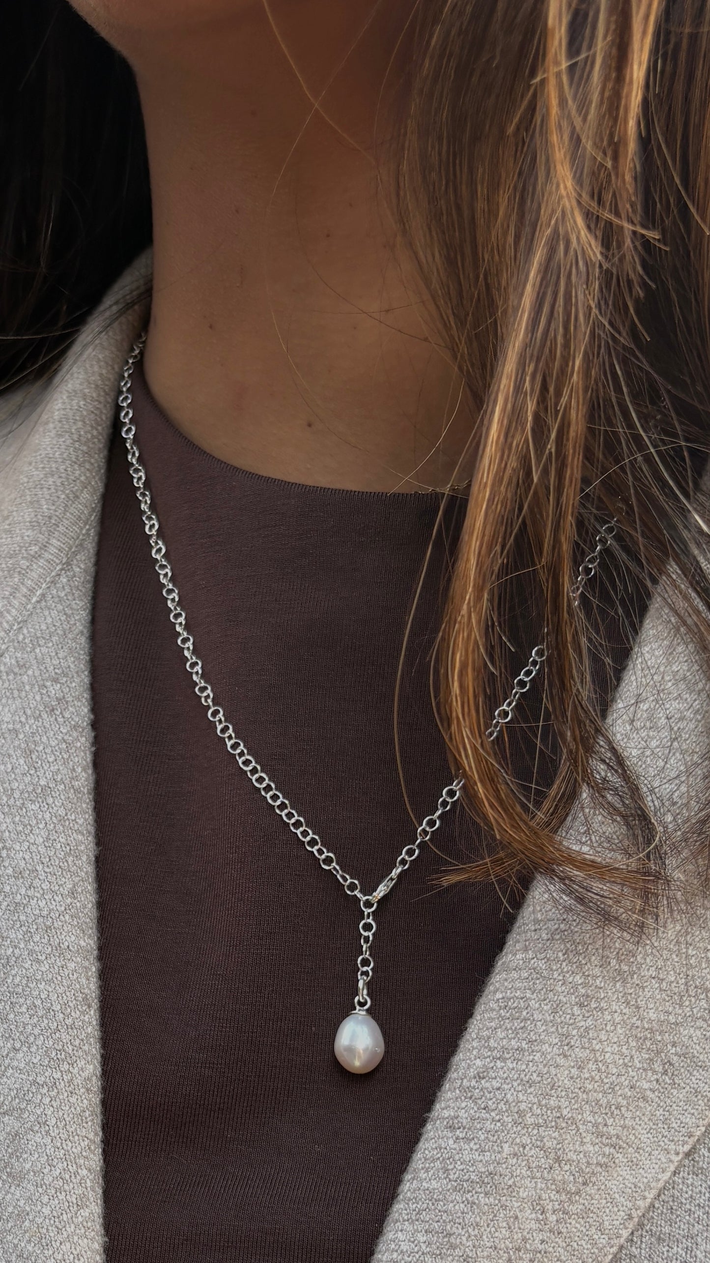 Pearl Drop Necklace